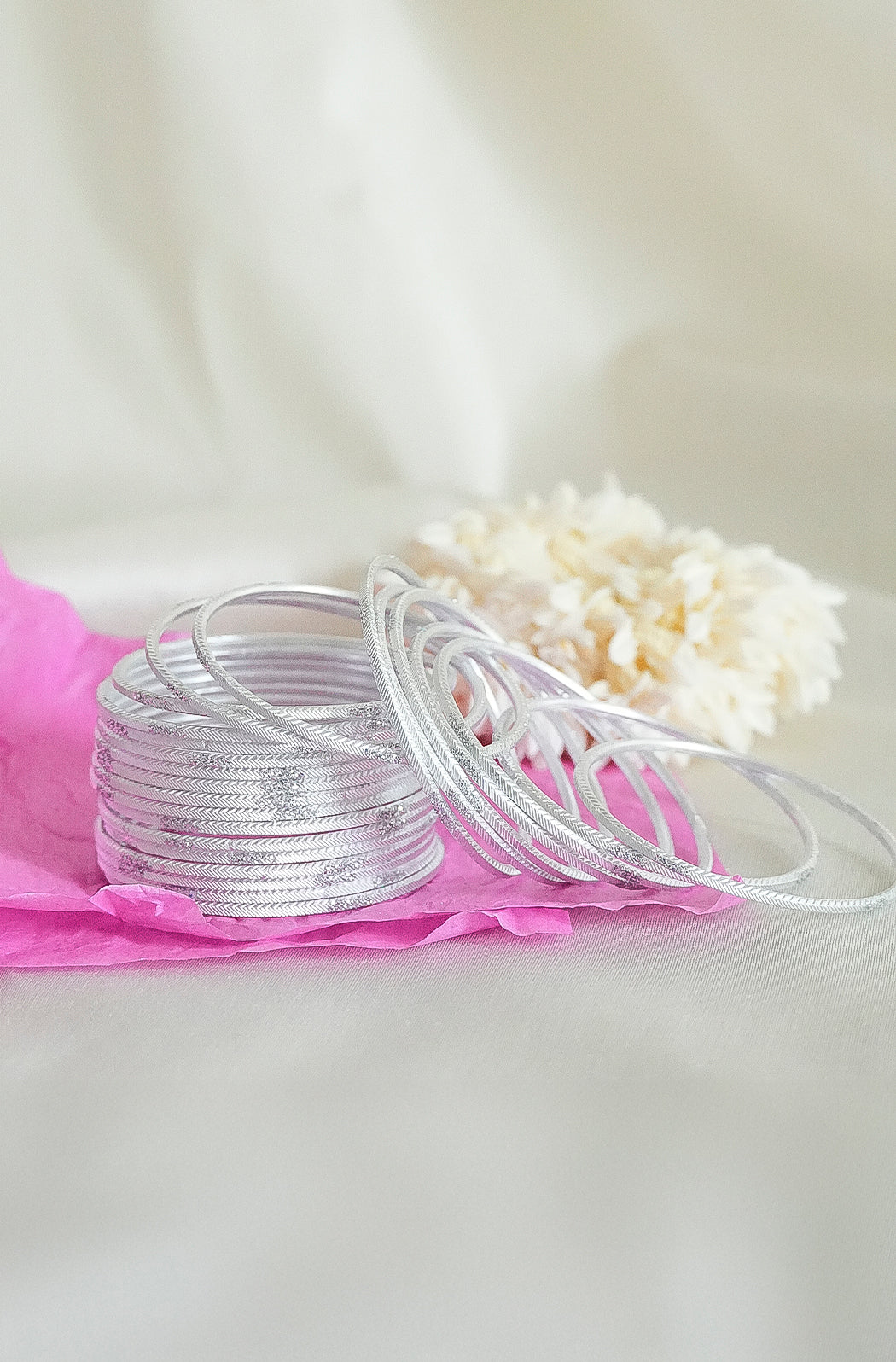 Moonlit Shimmer Bangles