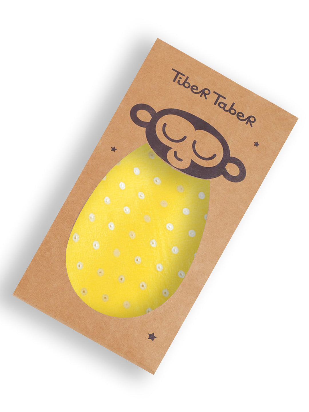 Baby Soft Brocade Swaddle - Yellow