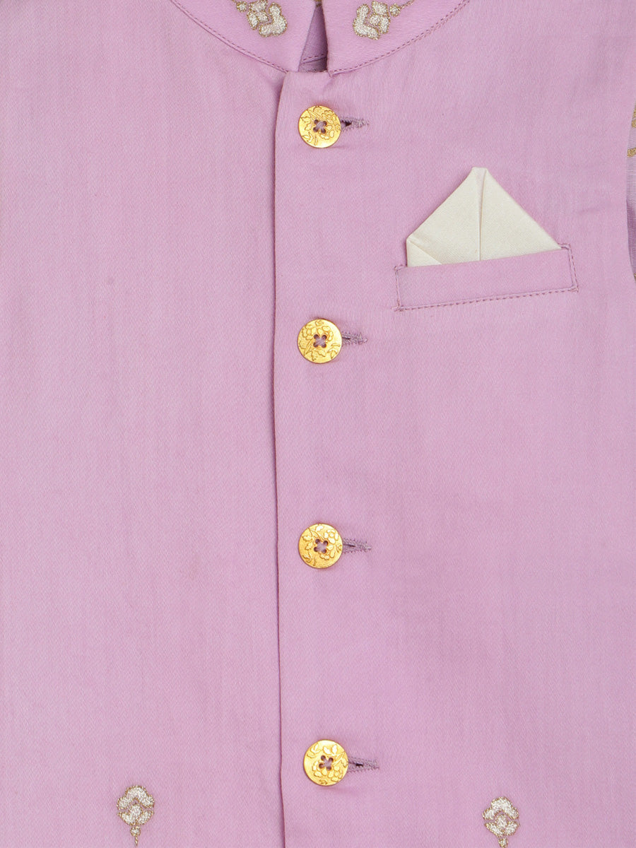 Sadabahar Bundi Set - Purple