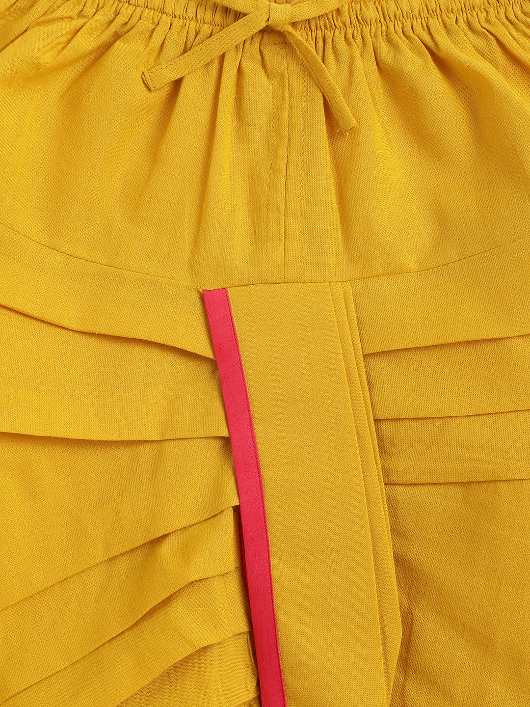 Jacquard Multi 3 Pc Bundi Set - Yellow