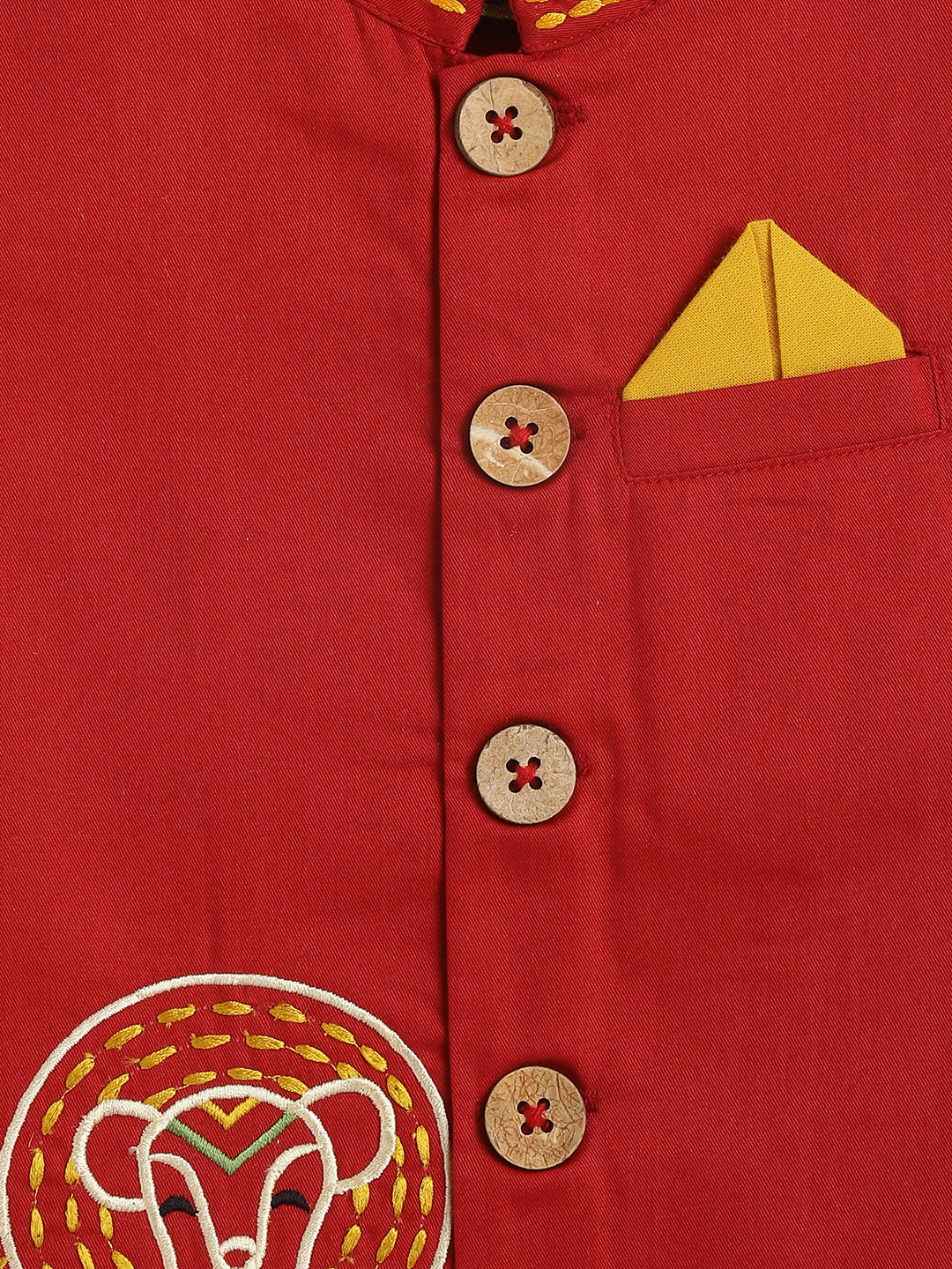 Shera Bundi Jacket - Red