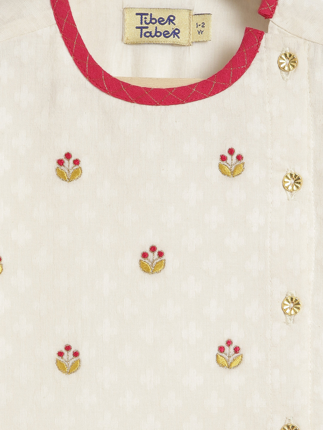 Ringa Ringa Roses Dhoti Kurta Set-Pink