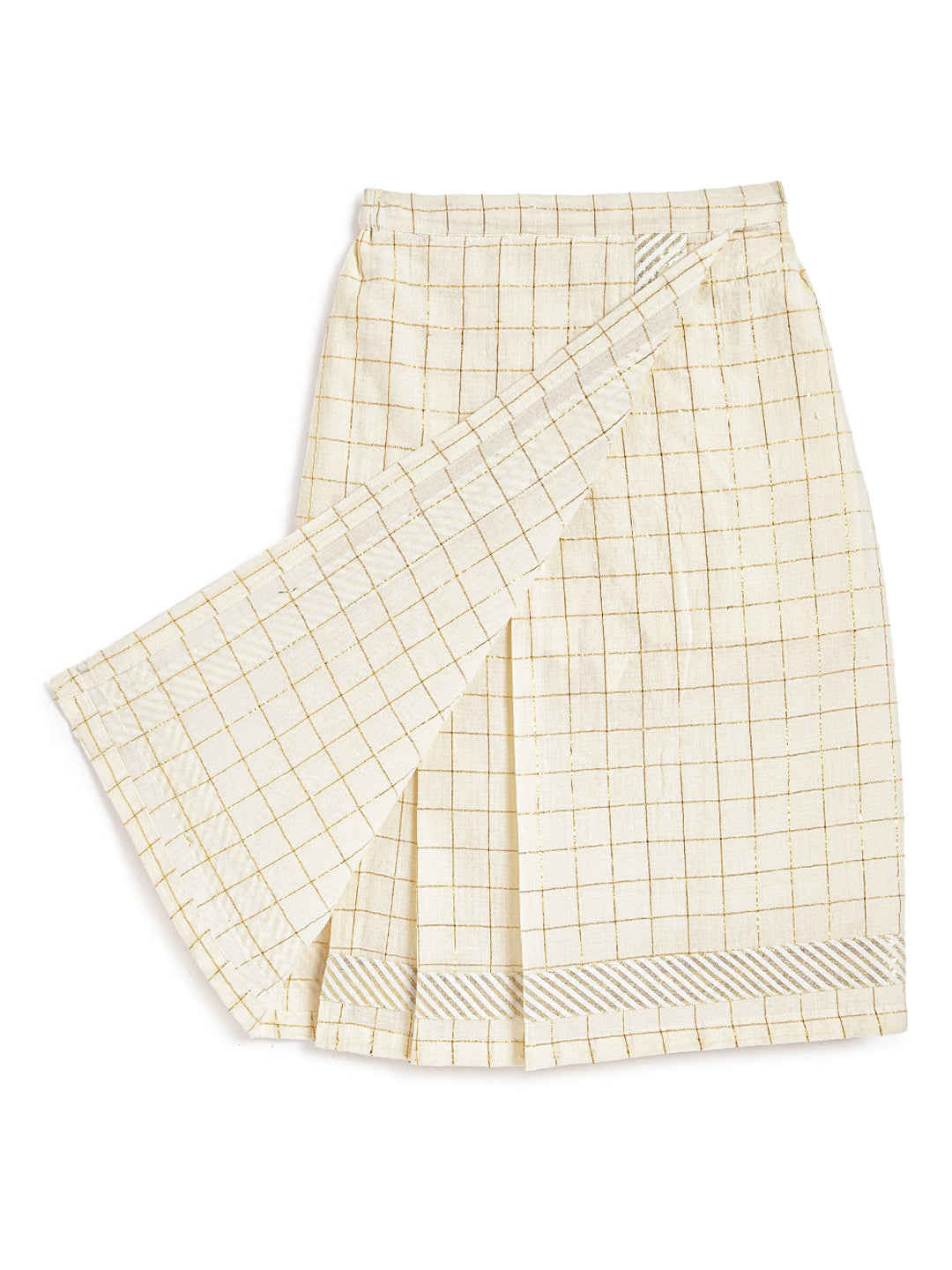 Happy Hero Mundu Set-Cream