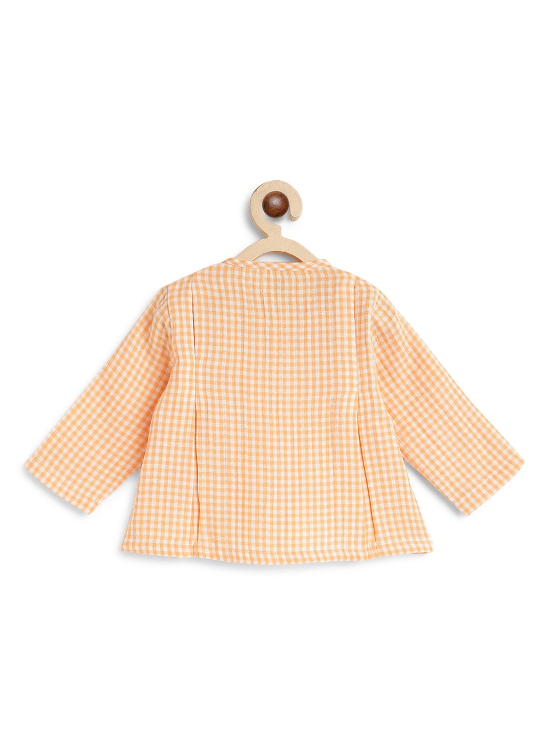 Check Mate Jhabla Set-Orange