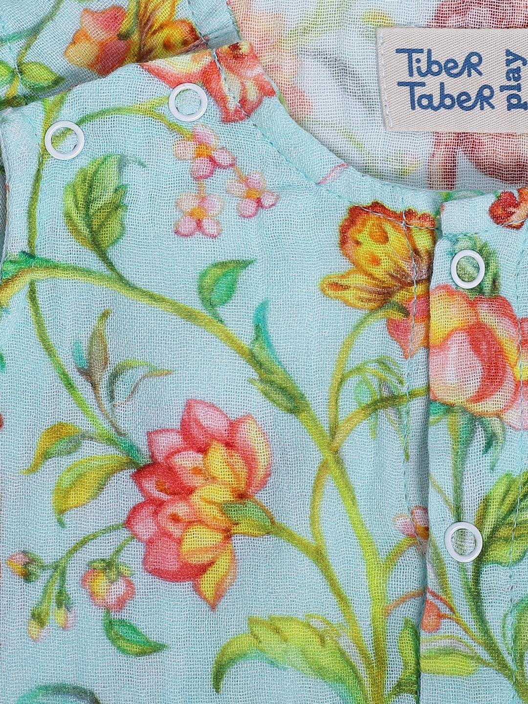 Garden Glory Jhabla Set-Green