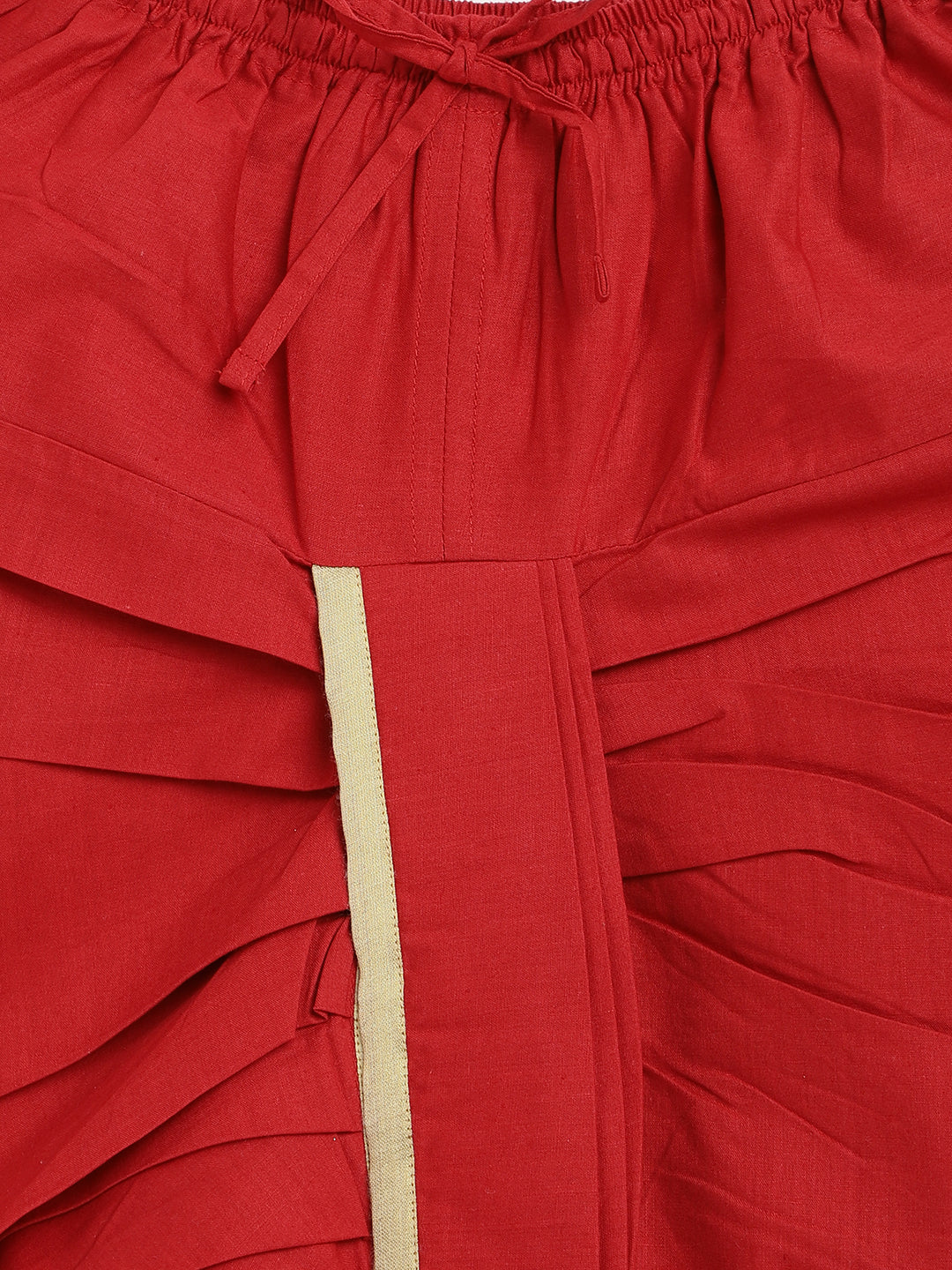 Boy Ganesha Kurta Set - Cream