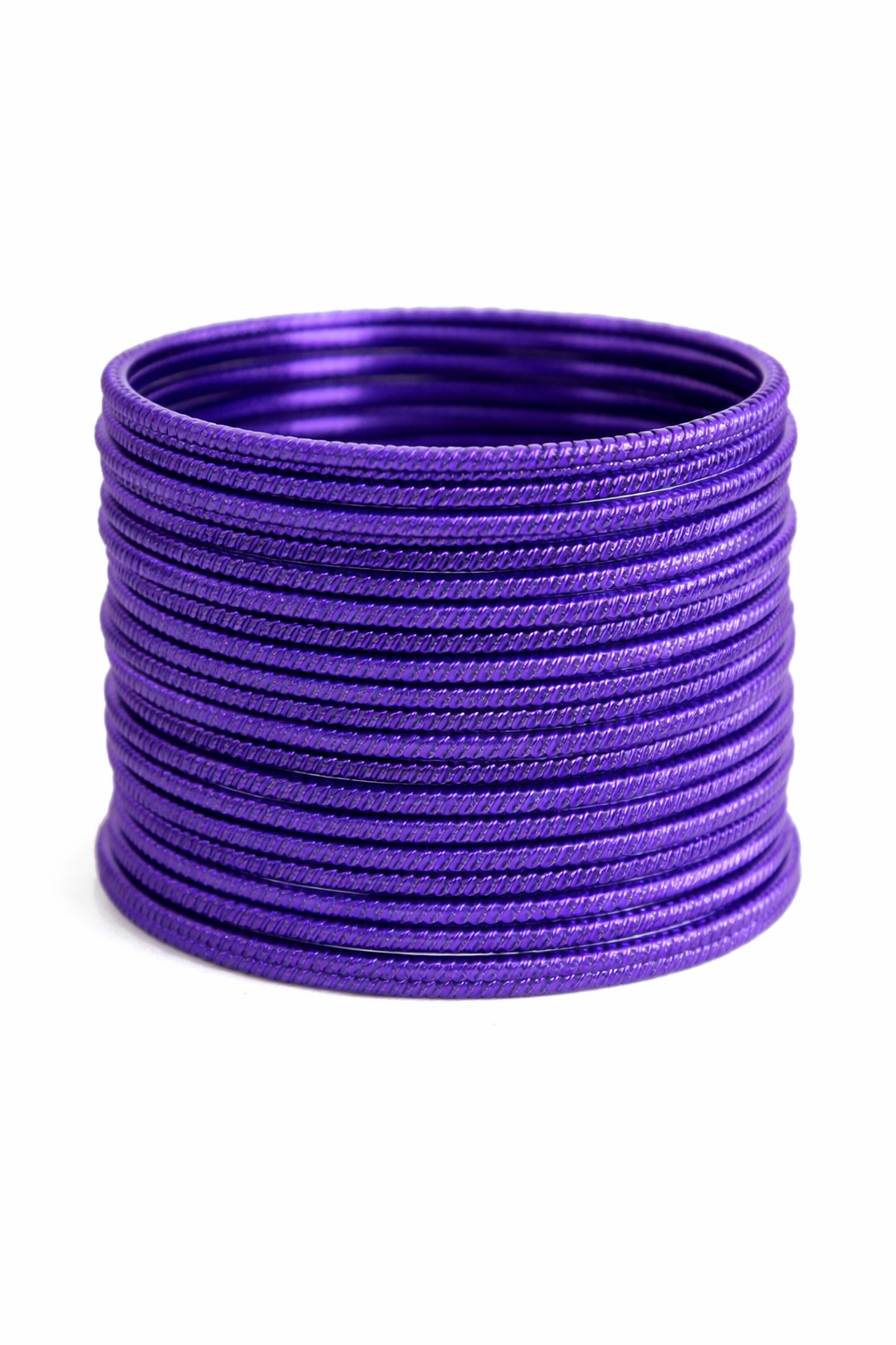 Violet Glow Bangles