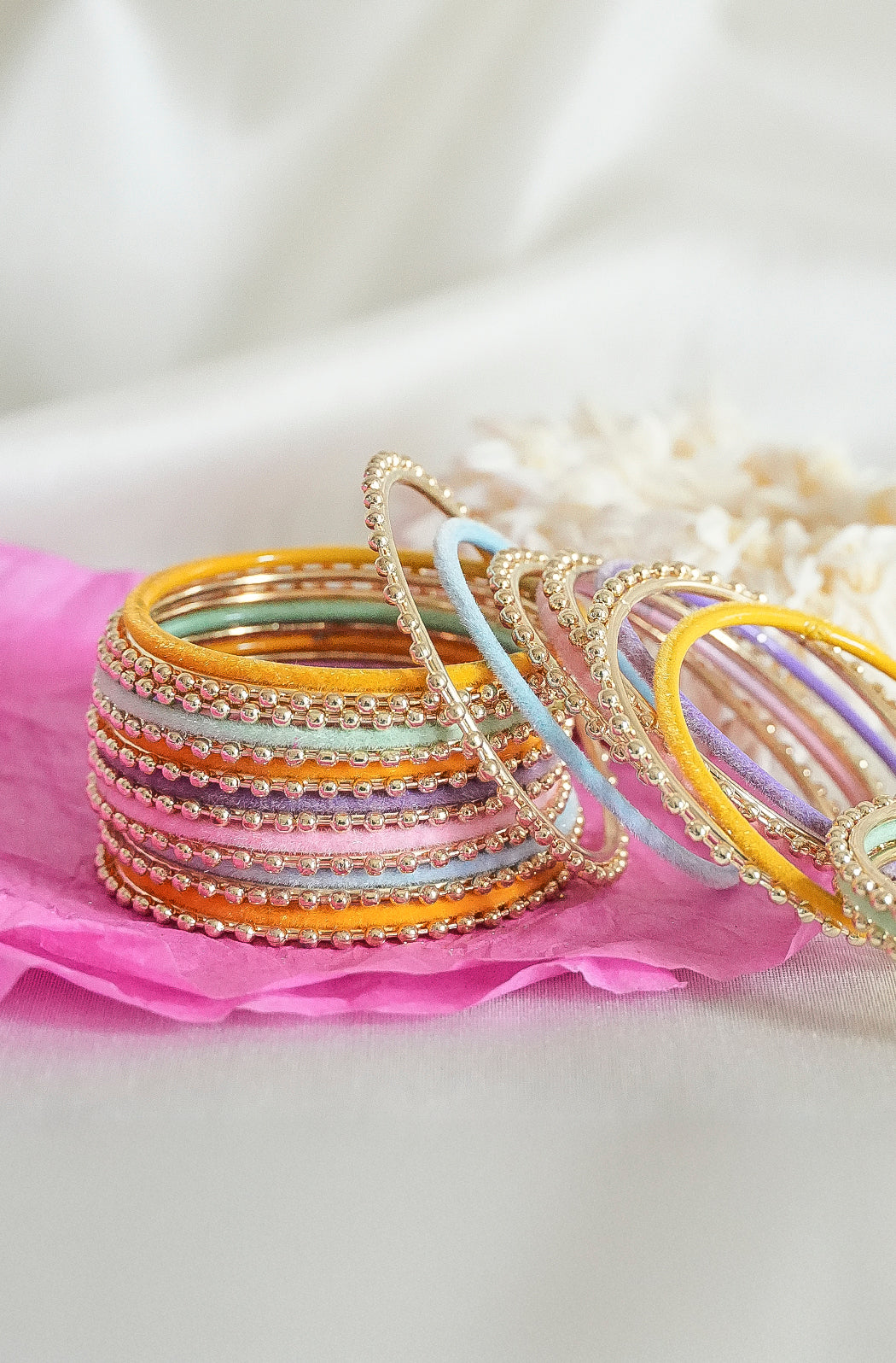 Rainbow Radiance Bangles