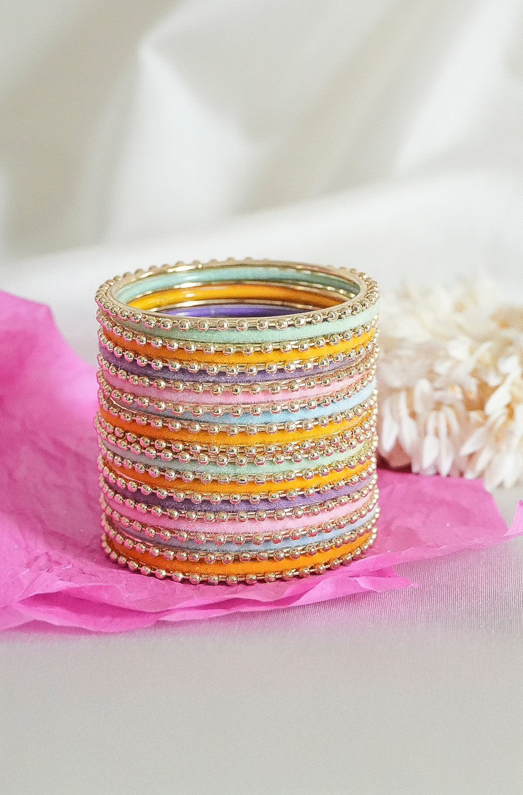 Rainbow Radiance Bangles