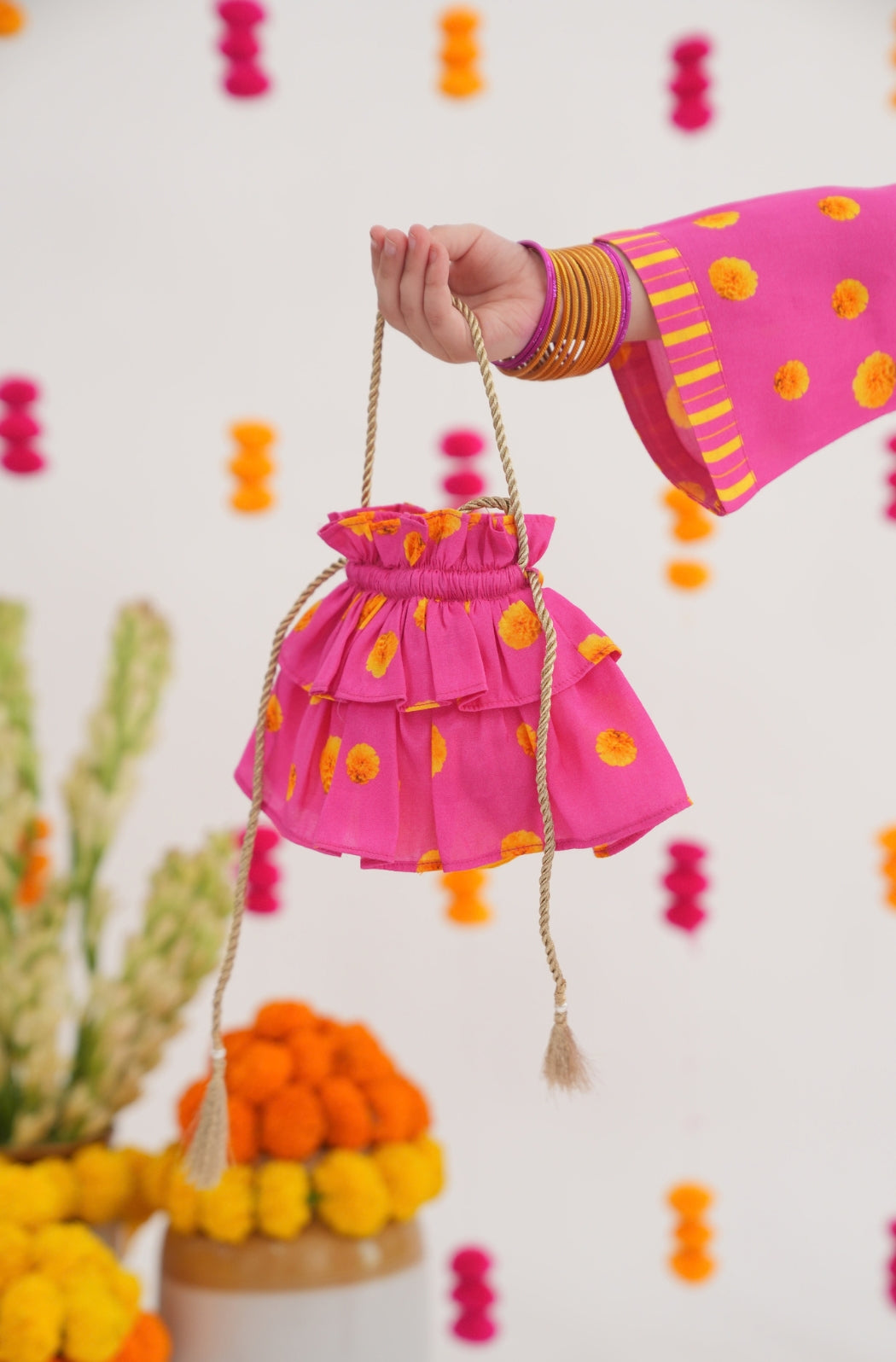 Genda Phool Potli Bag