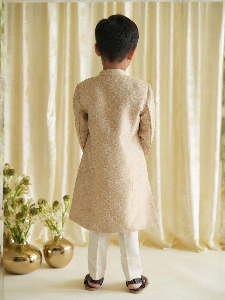 Raja Saheb Sherwani - Cream