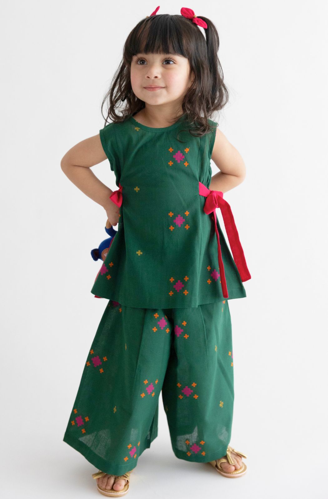 Indie Pop Top Set- Green