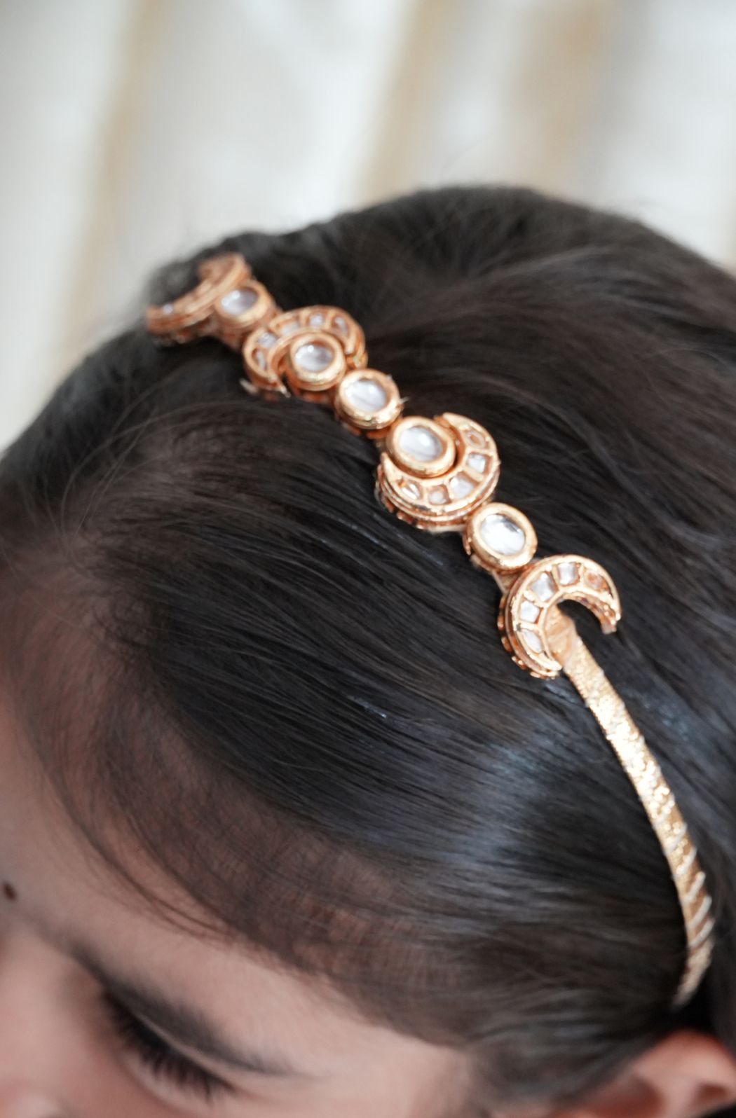 Moonlit Kundan Headband