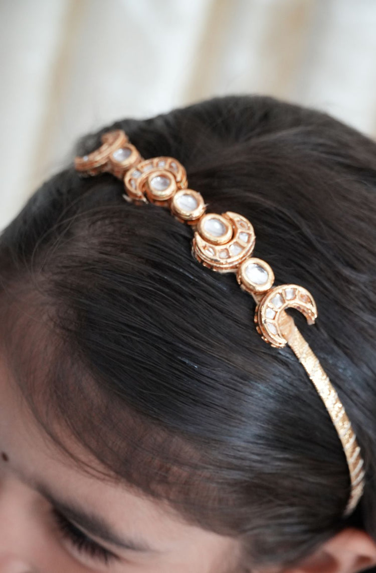 Moonlit Kundan Headband
