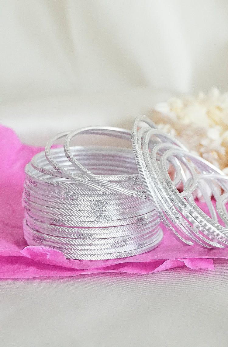 Moonlit Shimmer Bangles