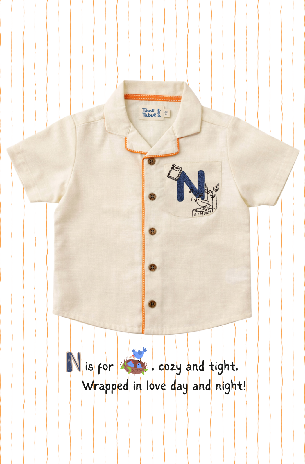 Mono-grammed personalised Unisex Shirts