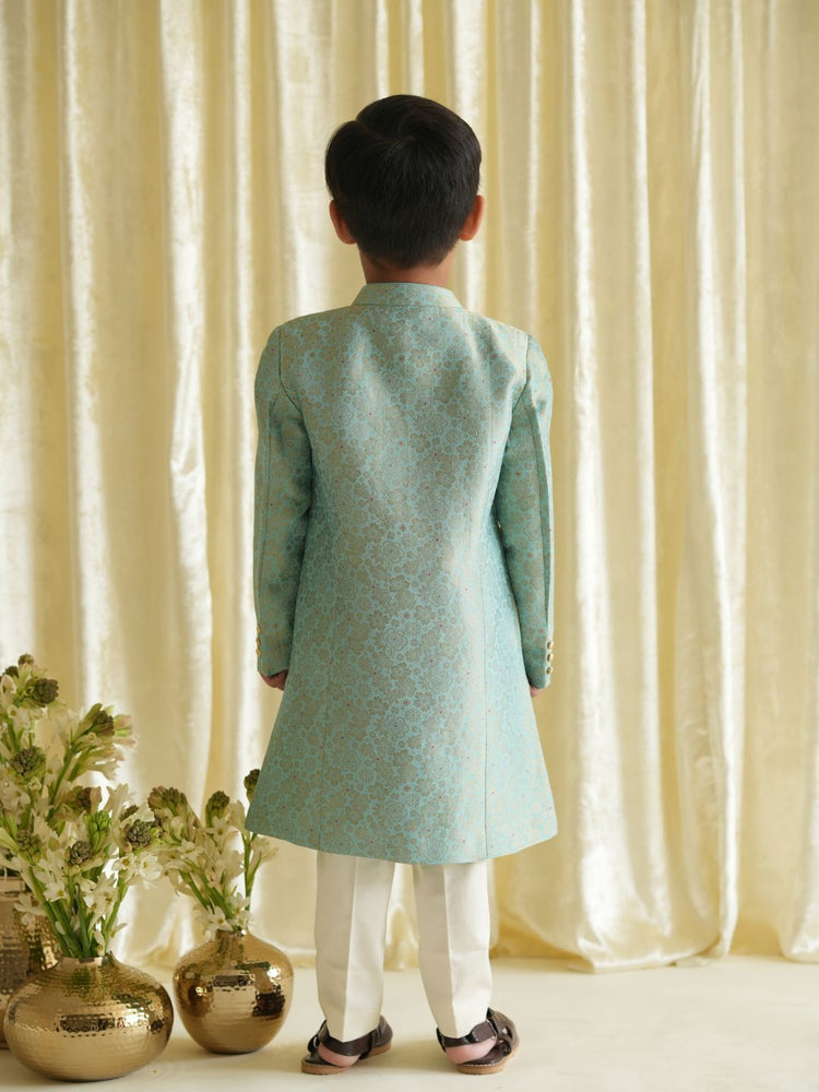 Raja Saheb Sherwani - Blue
