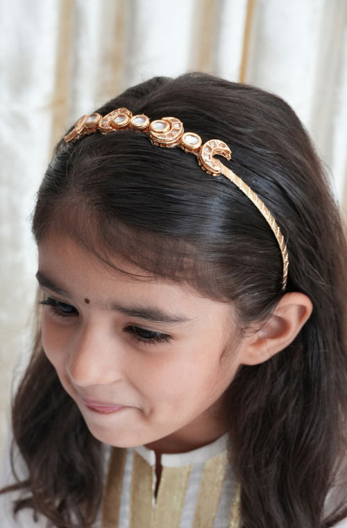 Moonlit Kundan Headband