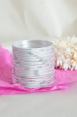 Moonlit Shimmer Bangles
