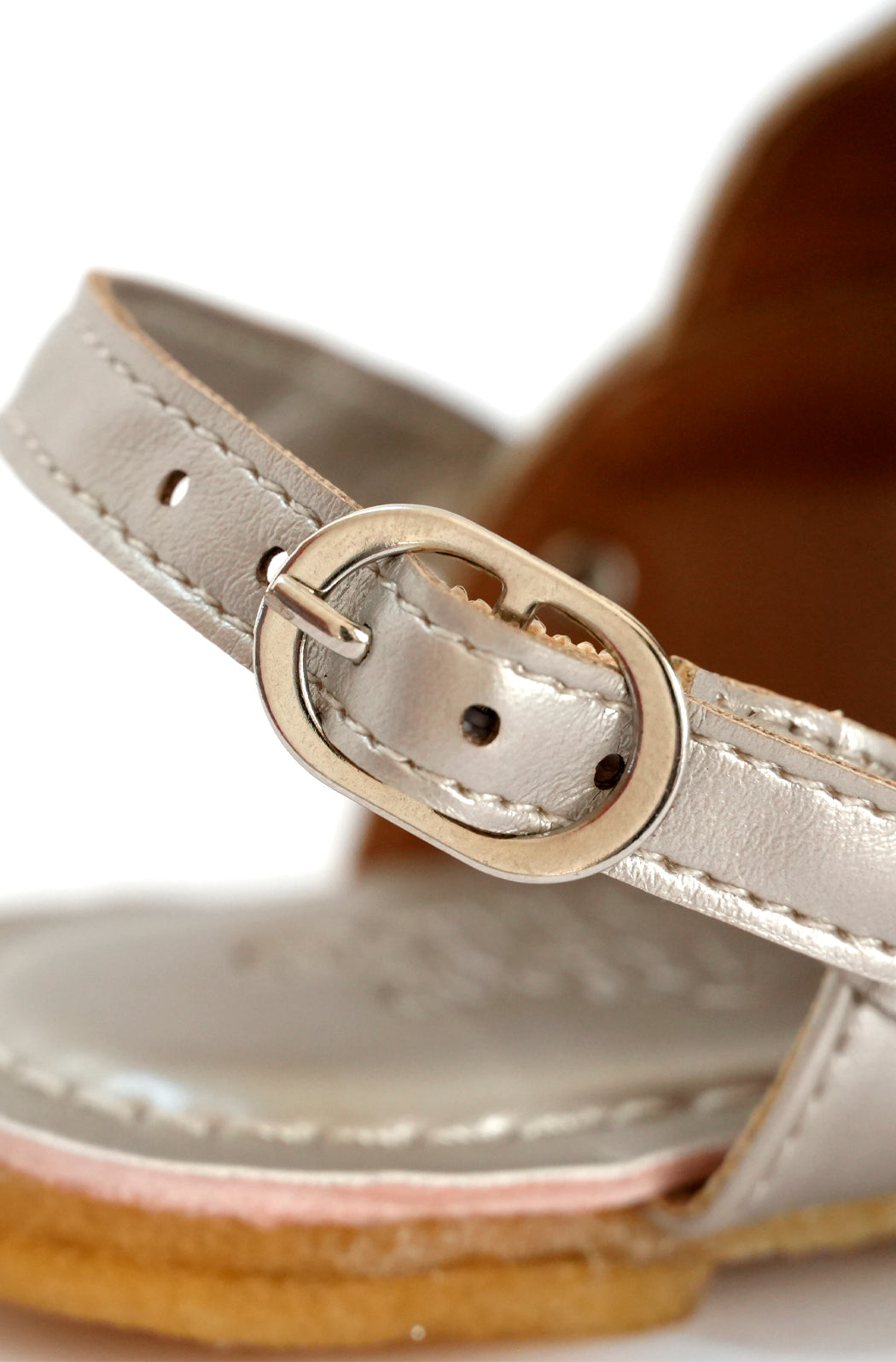 Twirly Toes Kolhapuri Sandals - Champagne