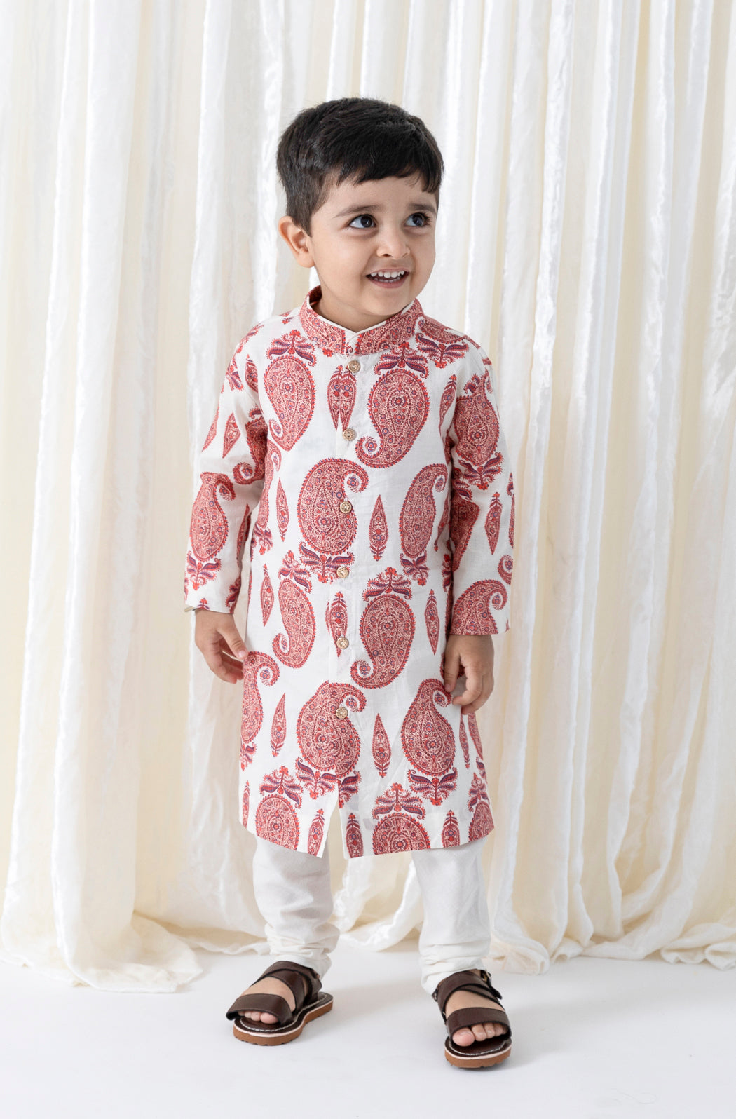 Kashmir Paisley Kurta Set