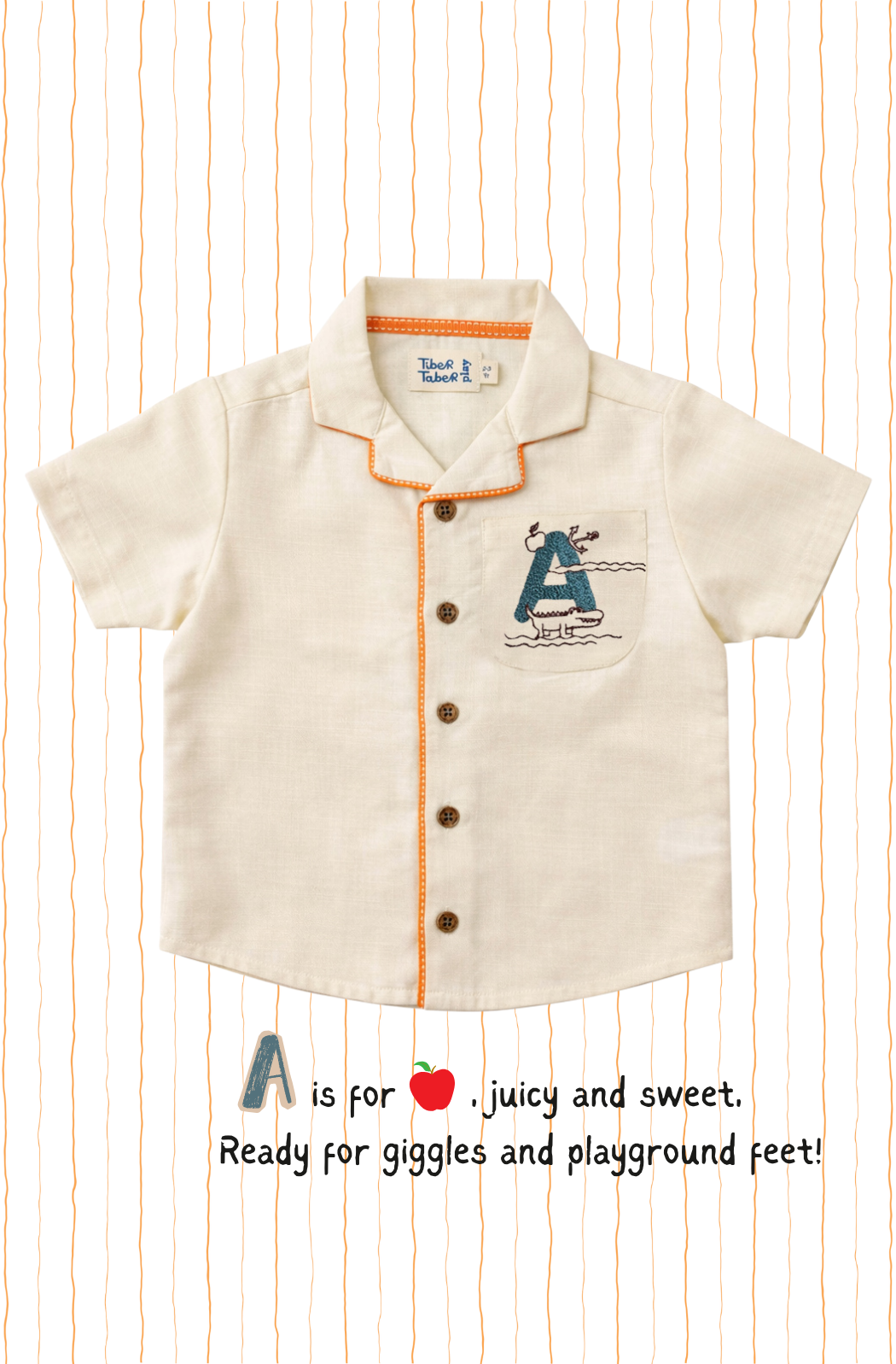 Mono-grammed personalised Unisex Shirts