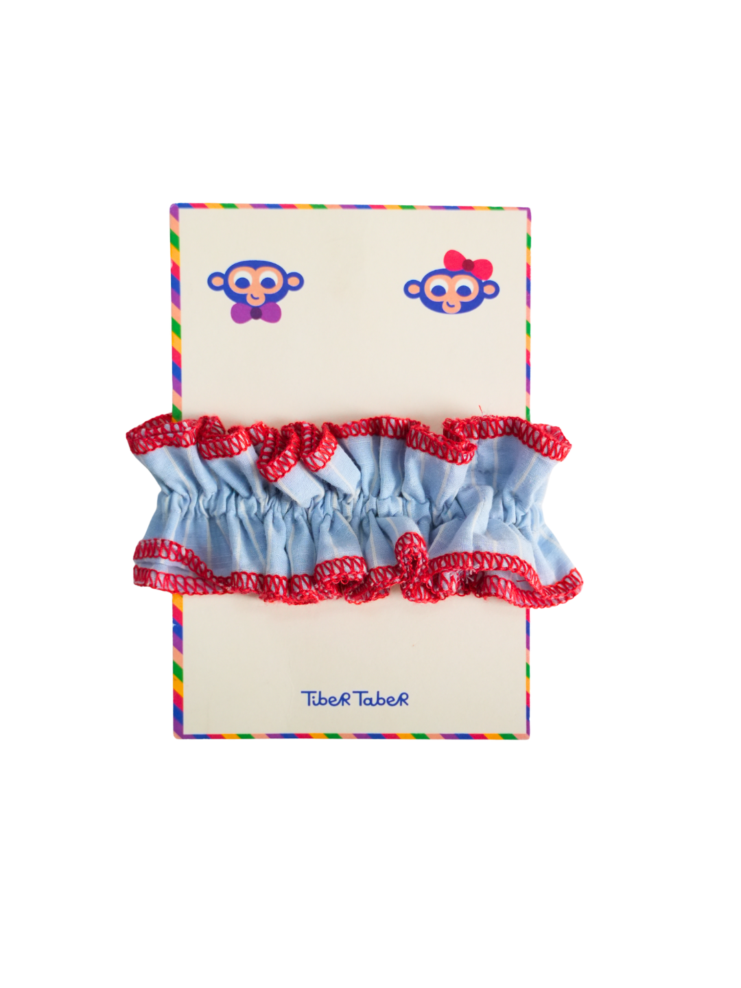 Bluebell Ruffle Scrunchie