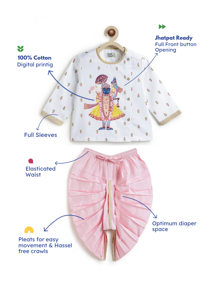 Shreenath Ji Dhoti Kurta Set
