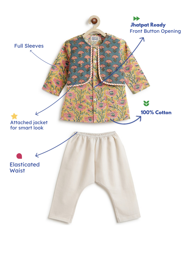 Poppy Fields Kurta Set