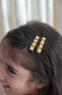 Celestial Kundan Clip