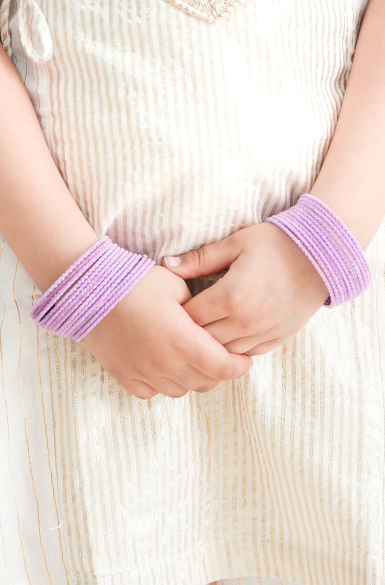 Lavender Sparkle Bangles