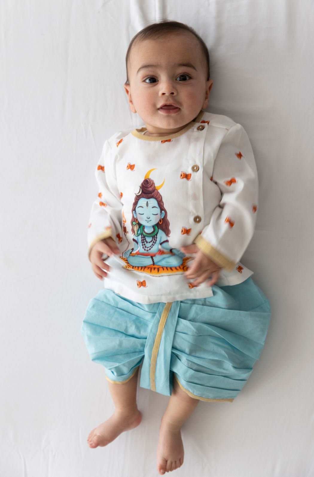 Mahadev Kurta Dhoti Set