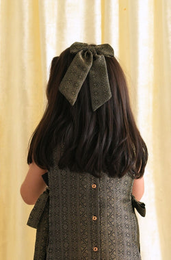 Heer Bow Clip - Black