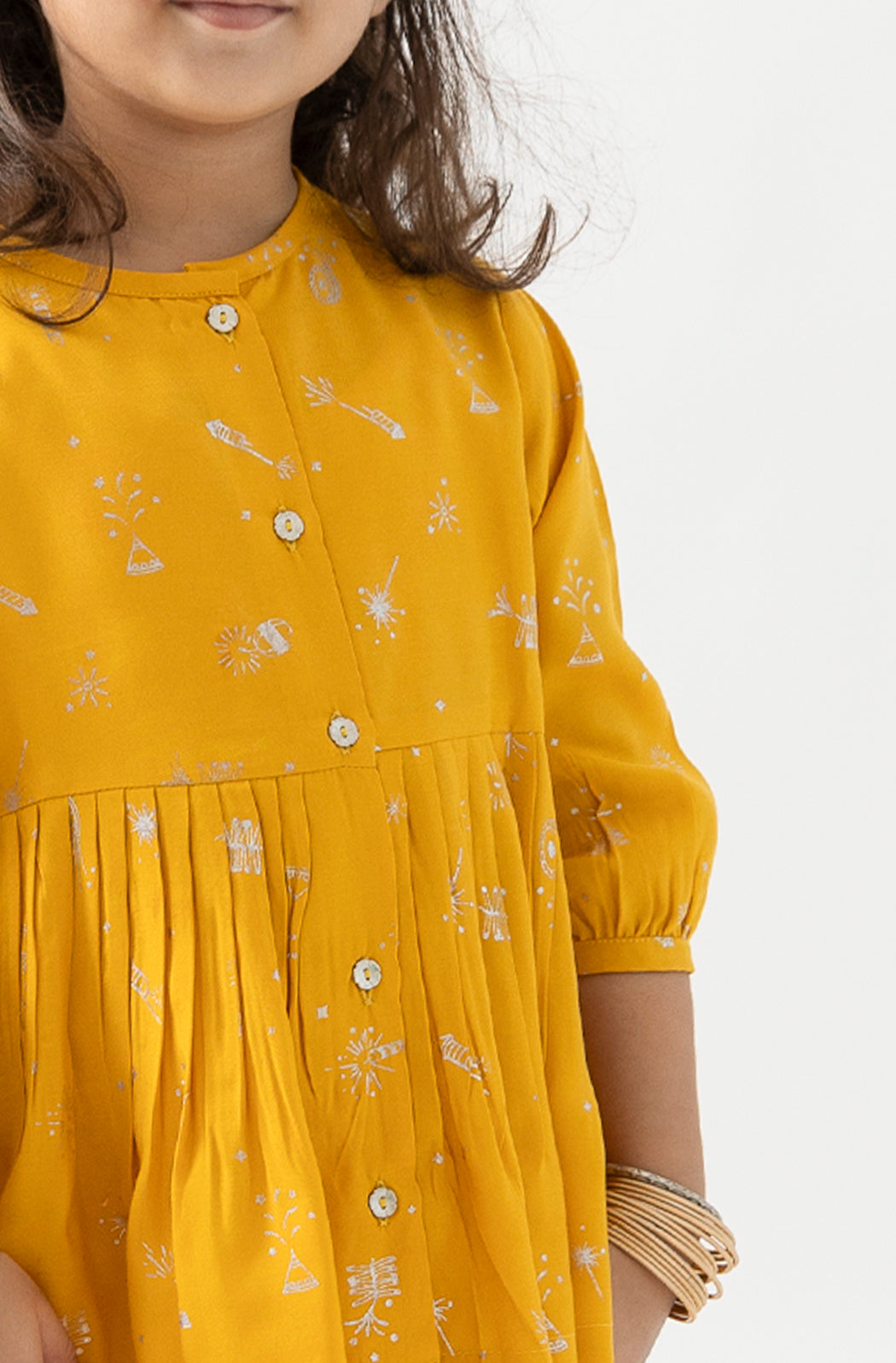 Pataka Girl Top Set - Yellow