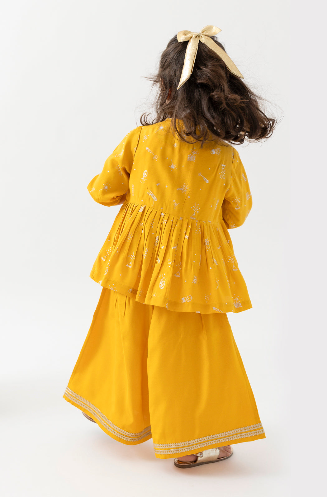 Pataka Girl Top Set - Yellow