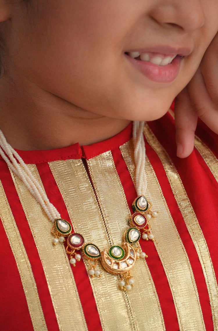 Chaand Kundan Necklace