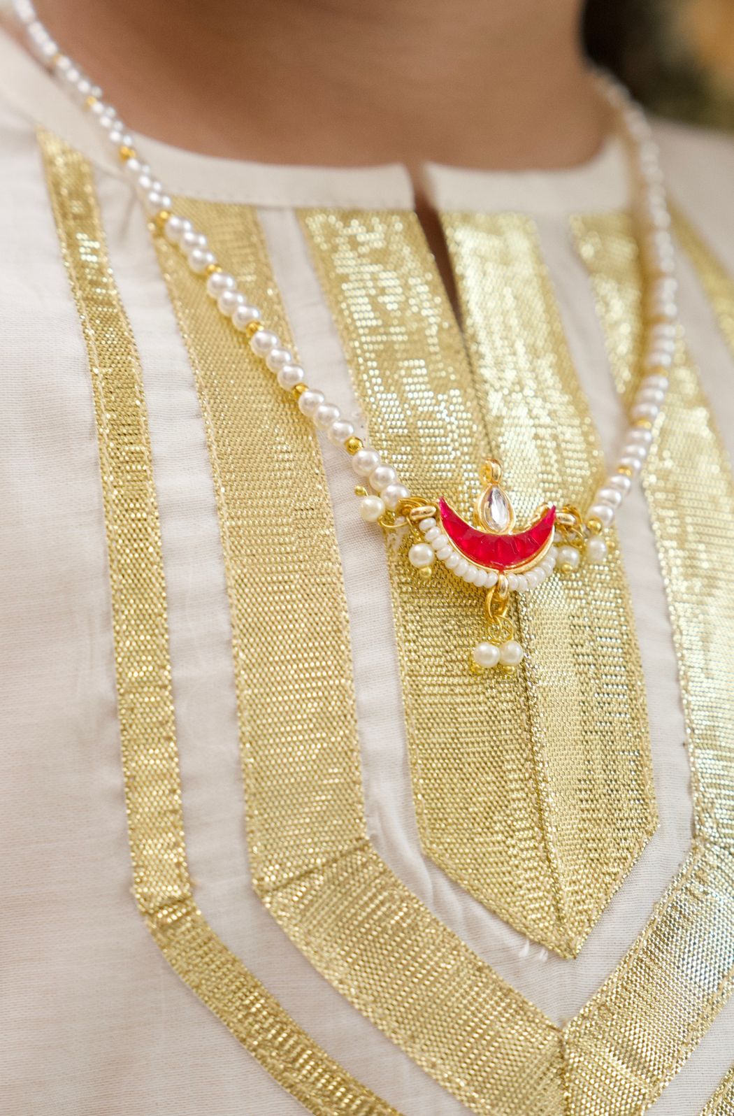 Noor Crescent Pendant