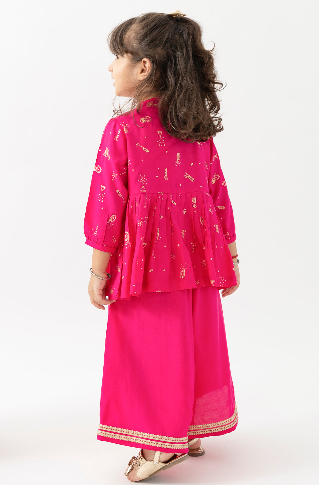 Pataka Girl Top Set - Pink