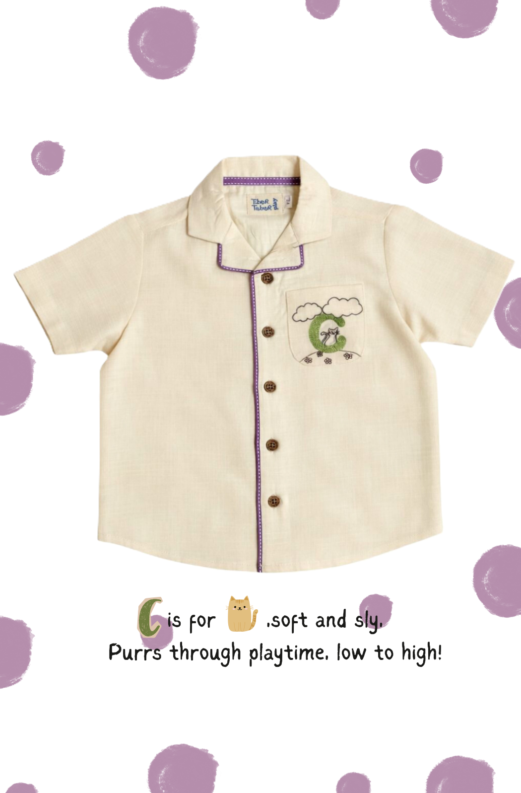 Mono-grammed personalised Unisex Shirts