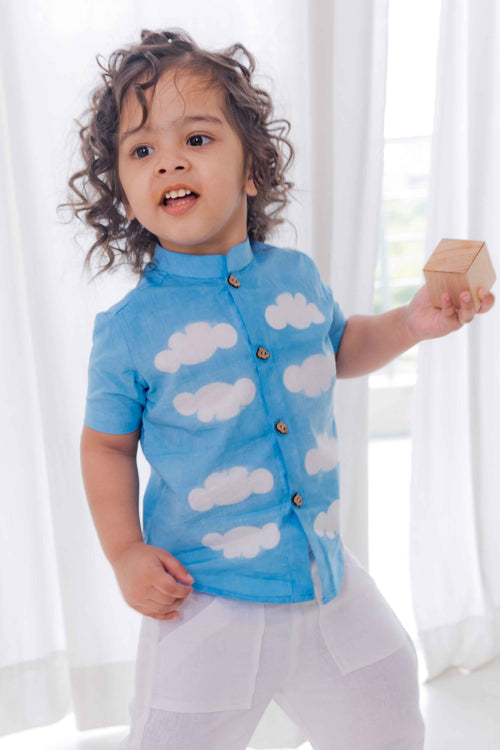 Cloud Explorer Boy Shirt