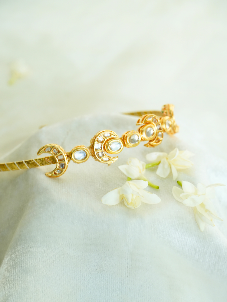 Moonlit Kundan Headband