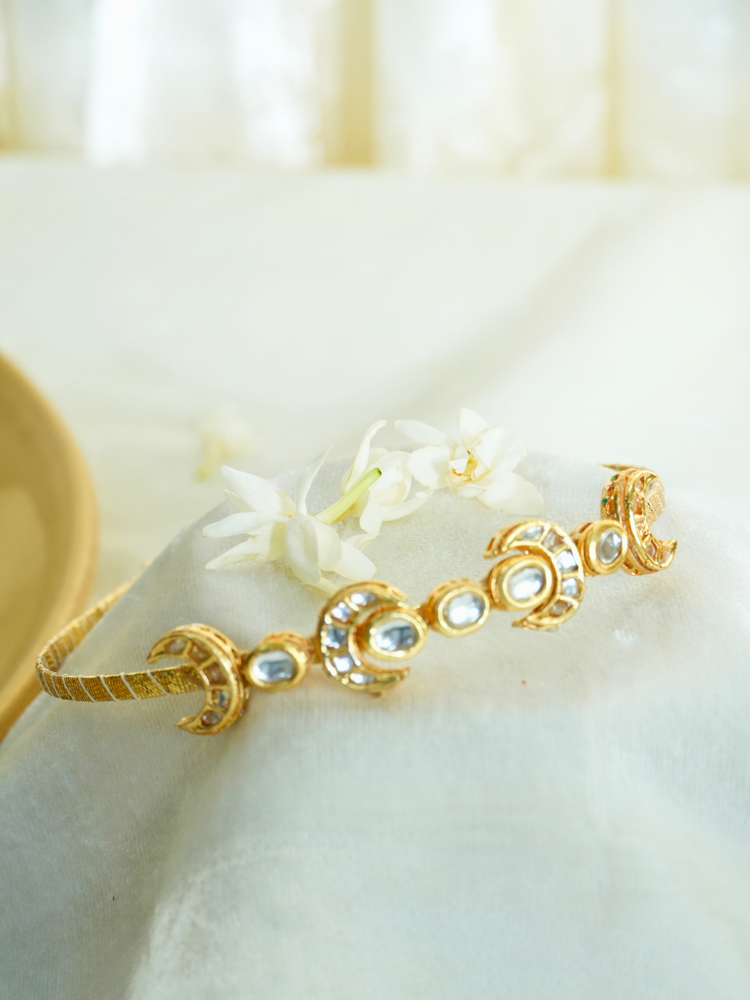 Moonlit Kundan Headband