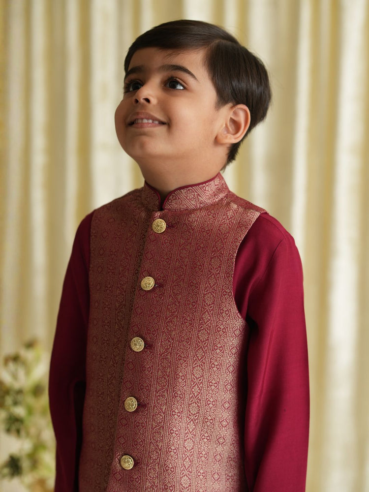 Riyaz 3 Pcs Bundi Jacket Set