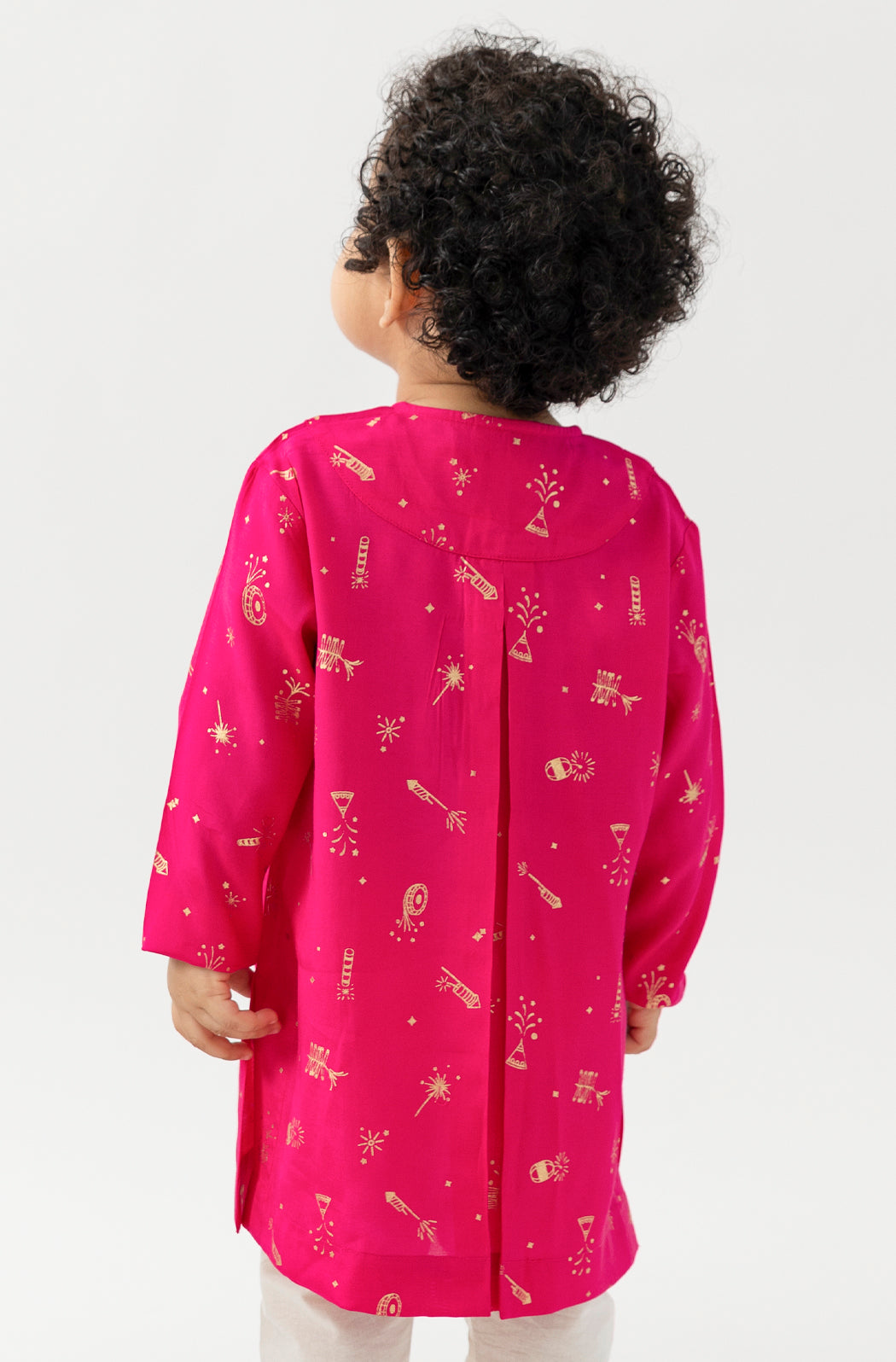 Pataka Kurta Set Baby Boy - Pink