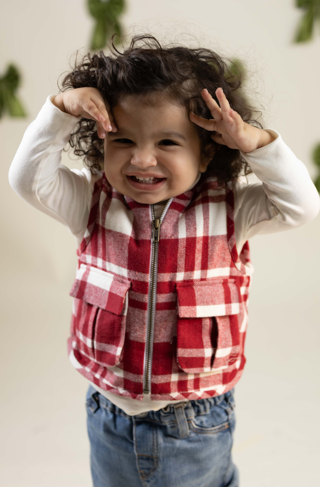 The Cool Flannel Checks Jacket - Red