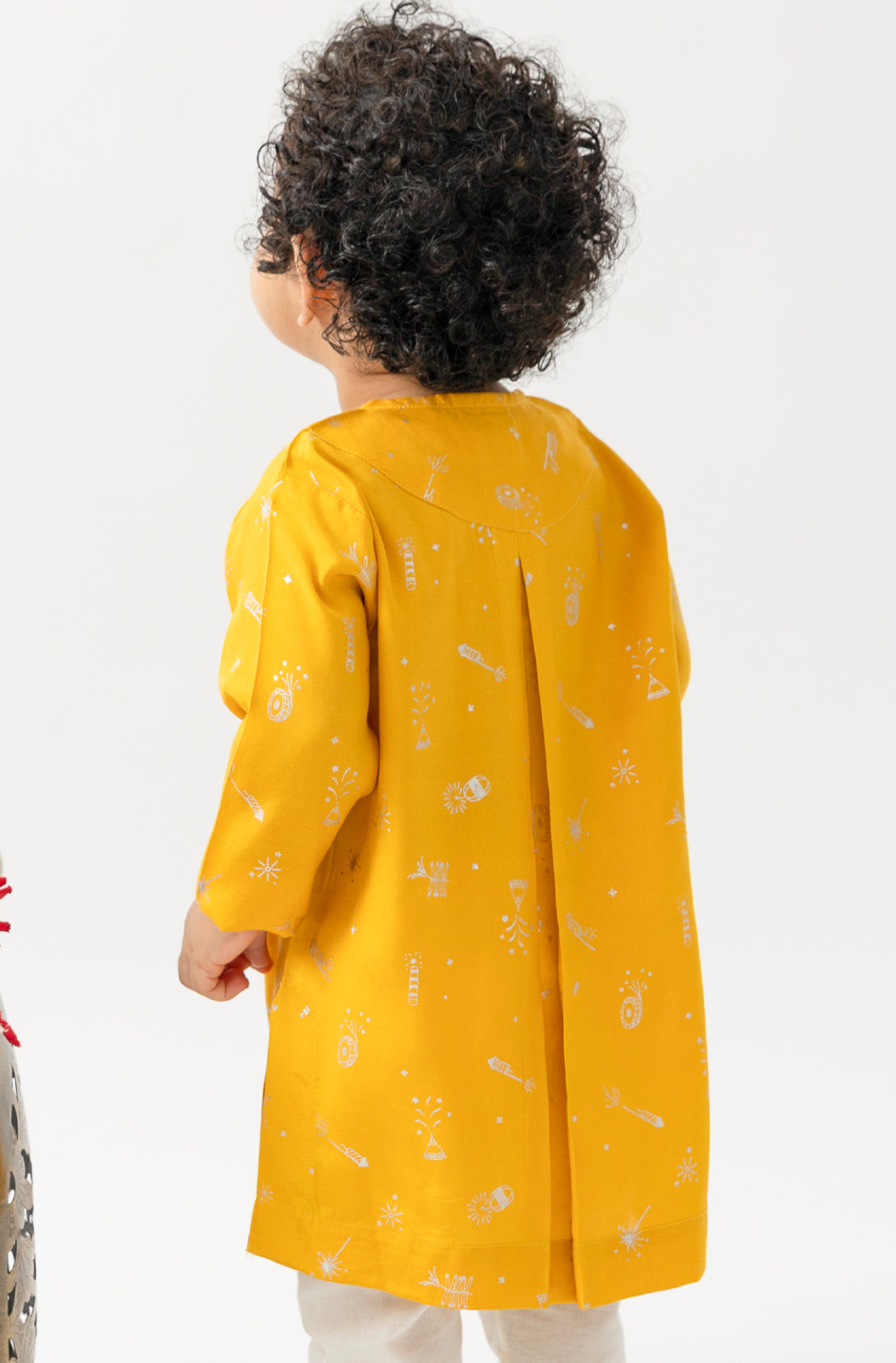 Pataka Kurta Set Baby Boys - Yellow