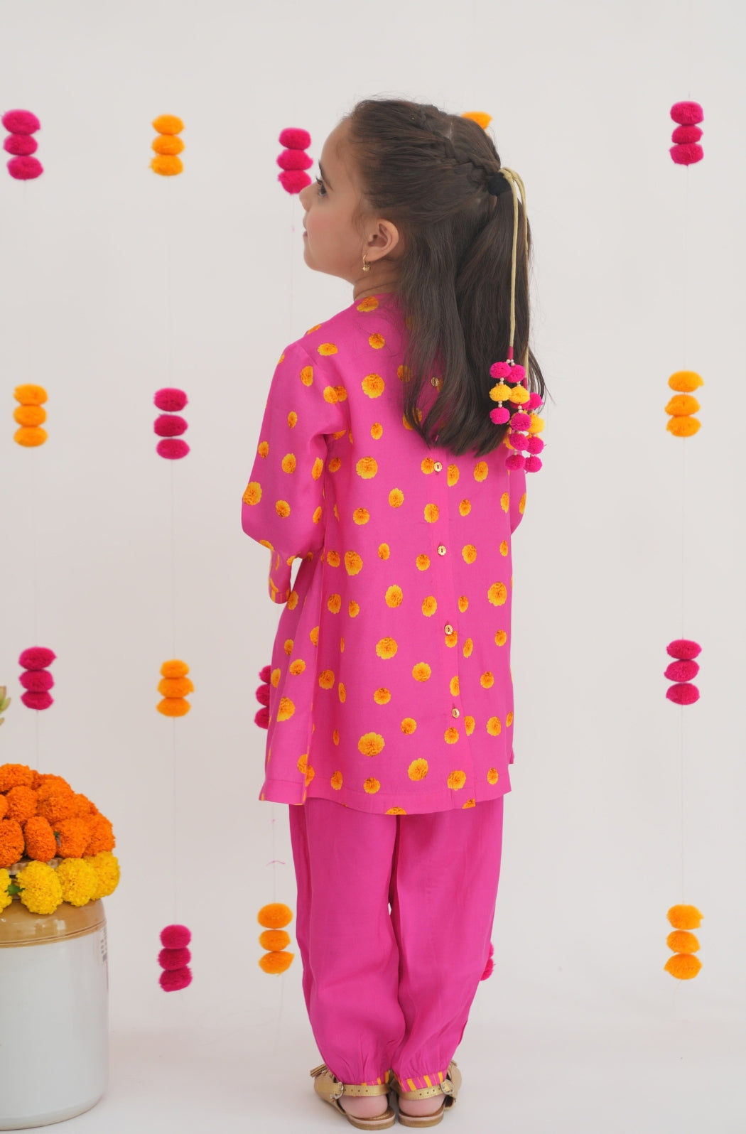 Genda Phool Printed Kurta Salwar Set