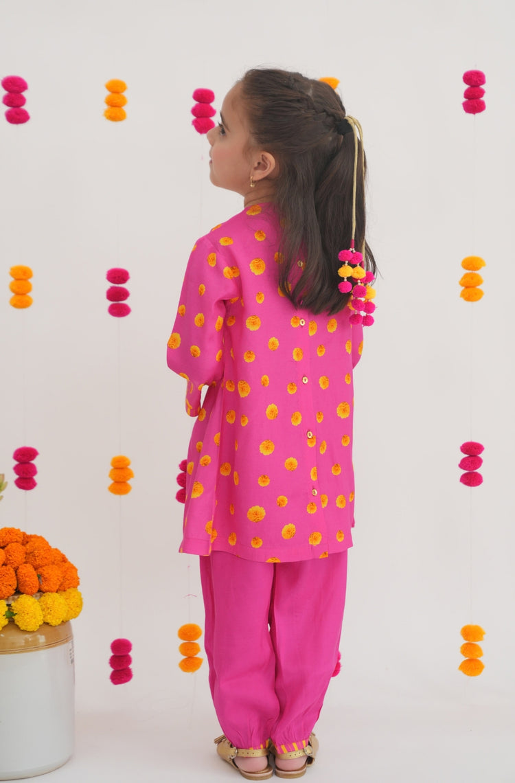 Genda Phool Printed Kurta Salwar Set