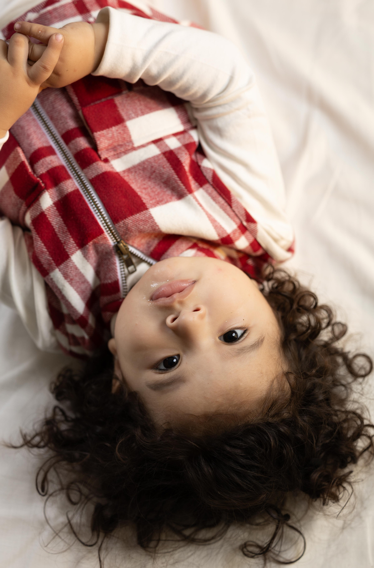 The Cool Flannel Checks Jacket - Red
