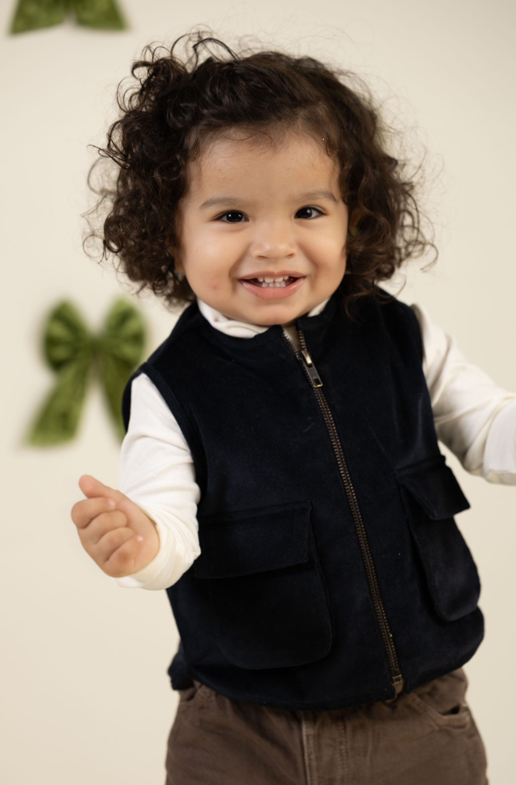 Preppy Jacket- Navy Blue